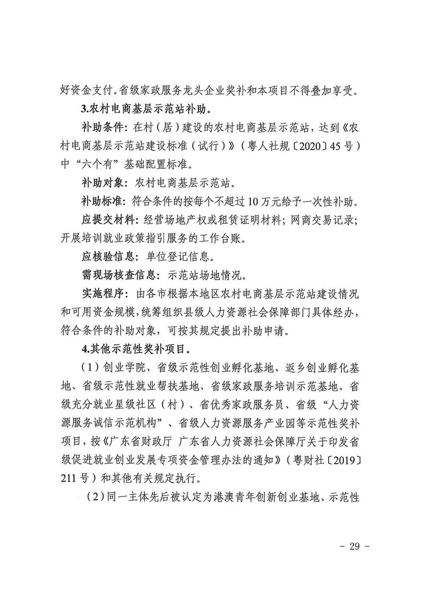 花人社函〔2021〕36号广州市花都区人力资源和社会保障局转发广州市人力资源和社会保障局关于做好部分就业创业补贴政策项目衔接工作的通知_28.jpg